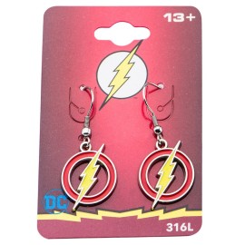 PENDIENTES DC COMICS THE FLASH EMBLEMA 2