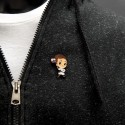 PIN STAR WARS OBI-WAN KENOBI PRINCESA LEIA Y LOLA CHIBI