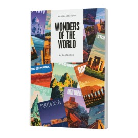 LIBRO POSTALES MARAVILLAS DEL MUNDO