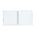 SCRAPBOOK ALBUM FOTO 26X26 CM 40 PAGINAS BLUE NATURE