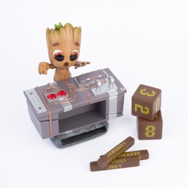 CALENDARIO PERPETUO 3D MARVEL GROOT DEATH BUTTON 2