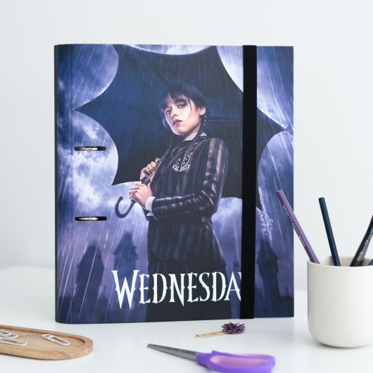 CARPETA 2 ANILLAS WEDNESDAY