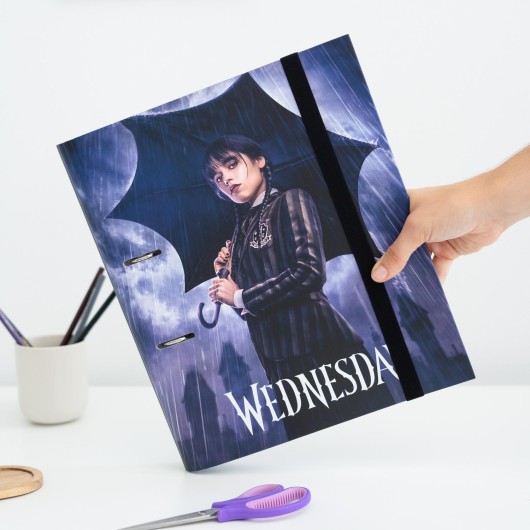 CARPETA 2 ANILLAS WEDNESDAY