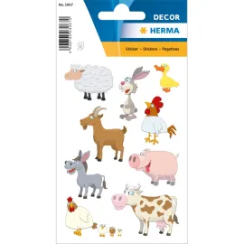 PEGATINAS DECOR FAVOURITE ANIMALS