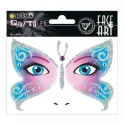 PEGATINAS FACE ART BUTTERFLY GLITTERY FOIL