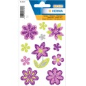 PEGATINAS MAGIC FLOWERS GLITTERY