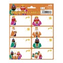 ETIQUETAS ADHESIVAS NAVIDAD THE THREE WISE MEN