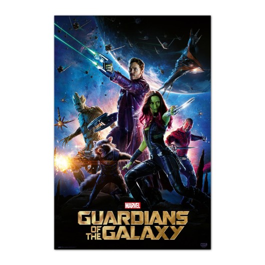 POSTER MARVEL GUARDIANS OF THE GALAXY OFFICIAL