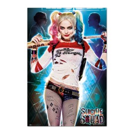 POSTER SUICIDE SQUAD HARLEY QUINN DADDYS LIL MONSTER 2