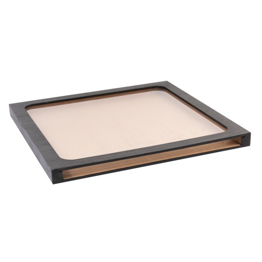 CORNICE PER VINILE PREMIUM 32X32 CM MDF NERA