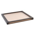 CORNICE PER VINILE PREMIUM 32X32 CM MDF NERA