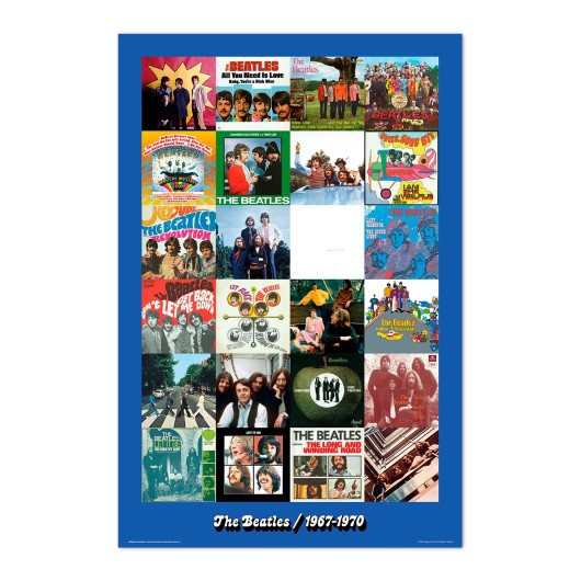 POSTER THE BEATLES ERA 1967-1970