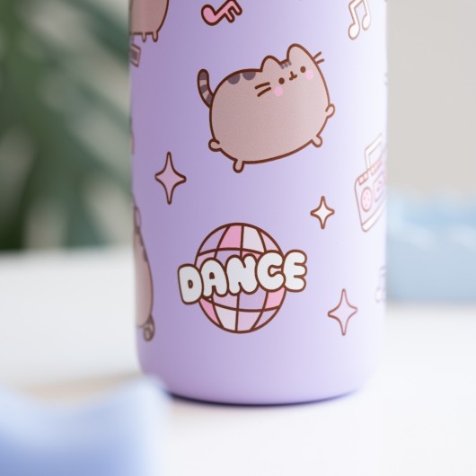 BOTTIGLIA METALLICA TERMICA HOT&COLD 500ML PUSHEEN MOMENTS
