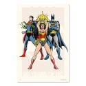 POSTER DC COMICS 90 ANNIVERSARIO