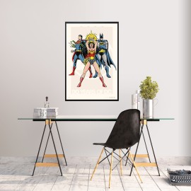 POSTER DC COMICS 90 ANNIVERSARIO 2