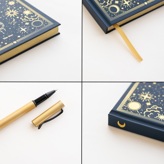 SET QUADERNO PREMIUM A5 CON PENNA ASTRALE