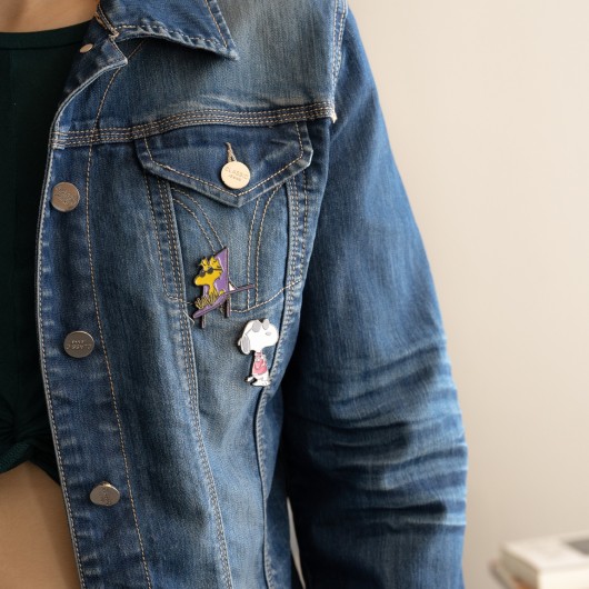 SET DE 4 PIN BADGE SNOOPY