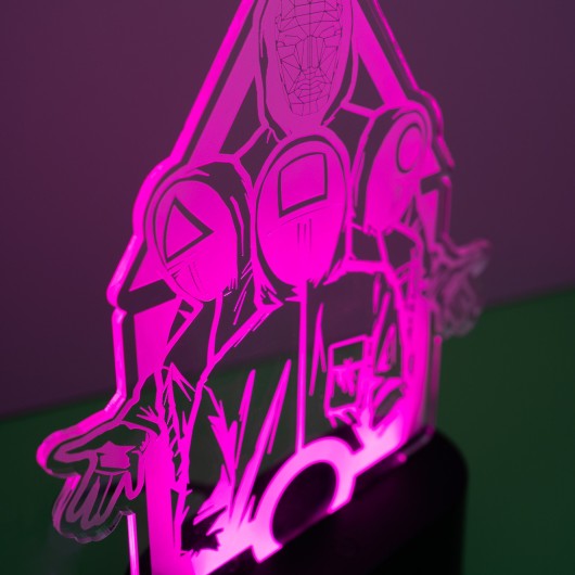 LAMPADA LED DA TAVOLO SQUID GAME