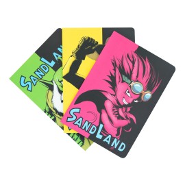 PACK 3 QUADERNI A5 SAND LAND BEELZEBUB, RAO E THIEF
