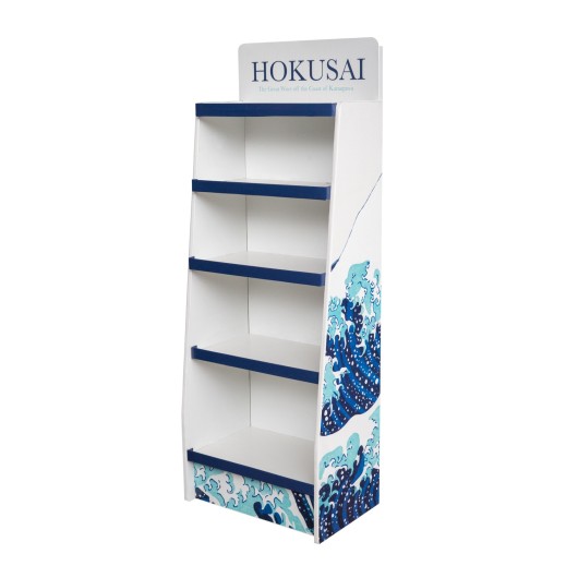 ESPOSITORE 1/4 PALLET CARTONE 5 RIPIANI HOKUSAI (SENZA MERCE)