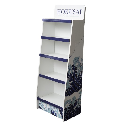ESPOSITORE 1/4 PALLET CARTONE 5 RIPIANI HOKUSAI (SENZA MERCE)