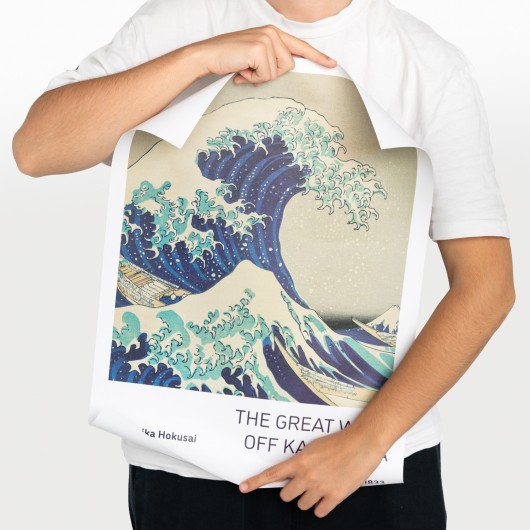 SET MINIPOSTER HOKUSAI