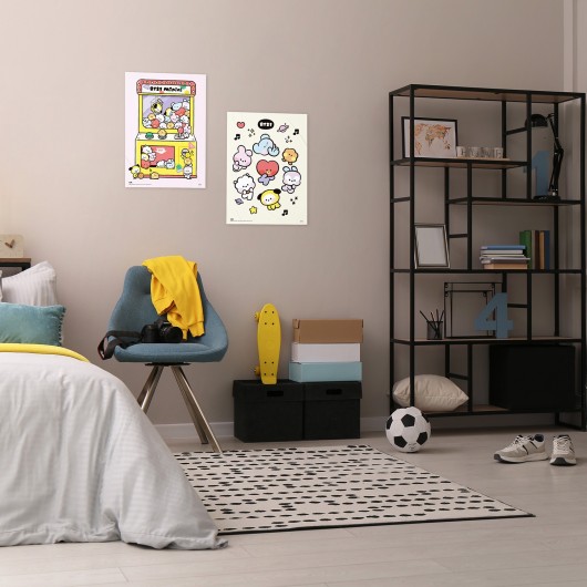 SET MINIPOSTER BT21