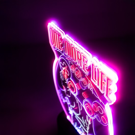 LAMPADA LED DA TAVOLO GAMERATION ONE MORE LIFE