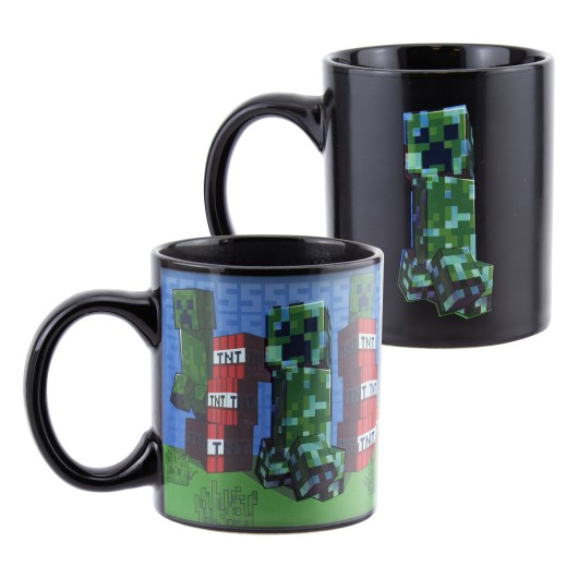 TAZZA TERMOCOLOR MINECRAFT CREEPER