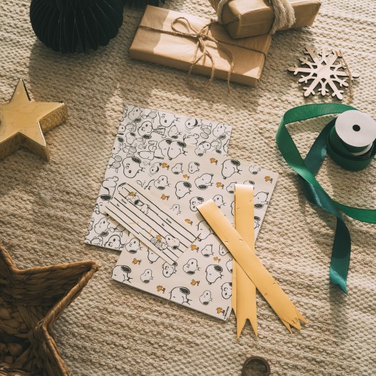 SET CARTA DA REGALO SNOOPY
