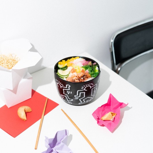 BOWL RAMEN KEITH HARING