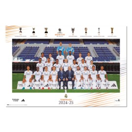 POSTER REAL MADRID 2024/2025 MODELLO