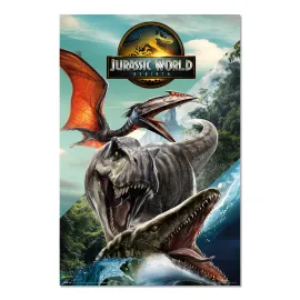 POSTER JURASSIC WORLD LA RINASCITA