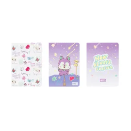 PACK 3 QUADERNI A6 BT21 THE JOURNEY MANG 2