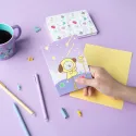 PACK 3 QUADERNI A6 BT21 THE JOURNEY CHIMMY