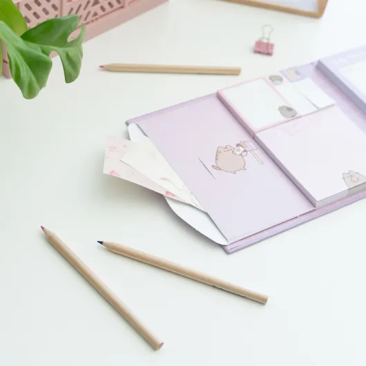 PLANNER SETTIMANALE CON NOTE ADESIVE PUSHEEN MOMENTS