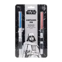 SET DI 2 PENNE SPADE LASER STAR WARS LUKE SKYWALKER E DARTH VADER