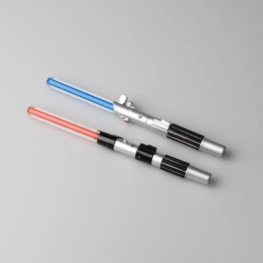 SET DI 2 PENNE SPADE LASER STAR WARS LUKE SKYWALKER E DARTH VADER