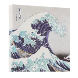 ALBUM FOTO 16X16CM 24 PAGINE AUTOADESIVE LA GRAN OLA DE KANAGAWA HOKUSAI