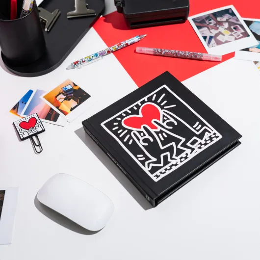 ALBUM FOTO 16X16CM 24 PAGINE AUTOADESIVE KEITH HARING