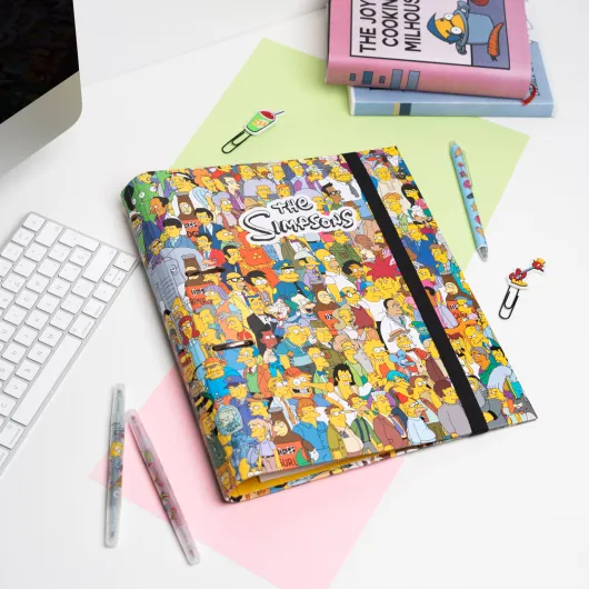 RACCOGLITORE A 2 ANELLI PREMIUM THE SIMPSONS