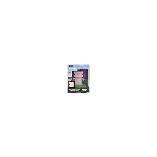 LAMPADA AXOLOTL MINECRAFT