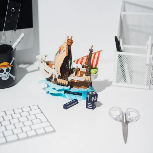 CALENDARIO PERPETUO 3D ONE PIECE NETFLIX GOING MERRY