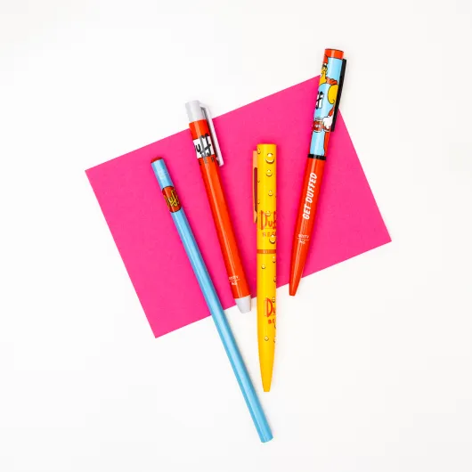 PORTAPENNE CON SET DI SCRITTURA THE SIMPSONS