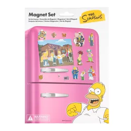 SET DI CALAMTITE FUSTELLATE THE SIMPSONS CITTADINI