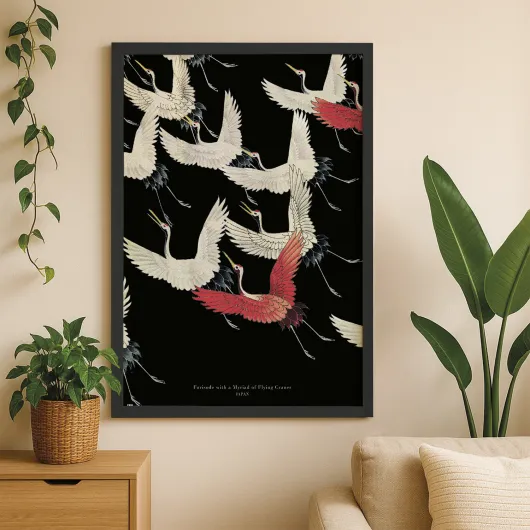 CORNICE POSTER 61X91,5 CM MDF NERO