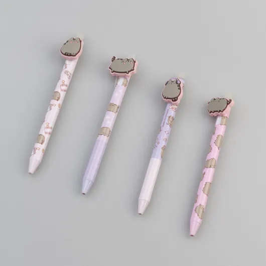 SET 20 PENNE GEL CANCELLABILI PUSHEEN MOMENTS
