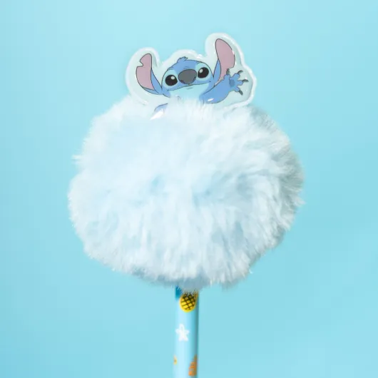 SET 10 PENNE CON POMPON DISNEY STITCH TROPICAL