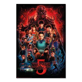 POSTER STRANGER THINGS STAGIONE 5
