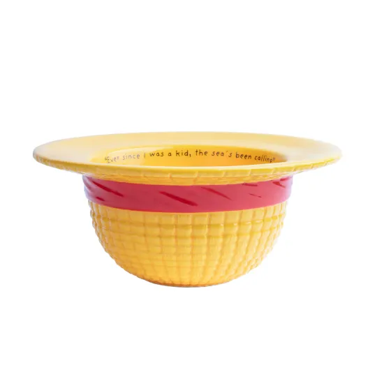 BOWL 3D ONE PIECE NETFLIX - CAPPELLO DI PAGLIA